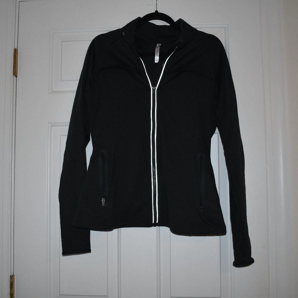 Fabletics Zip-Up Workout Jacket | Size L